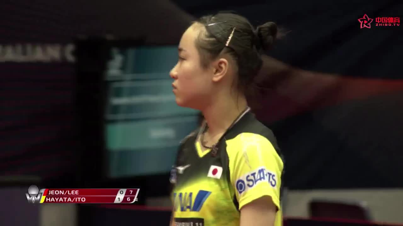 早田希娜/伊藤美诚 JPN vs 田志希/梁夏银 KOR 澳大利亚公开赛 女双半决赛