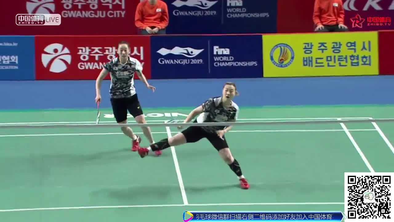 张艺娜/郑景银  VS   李绍希/申昇瓒 2018韩国大师赛 女双决赛