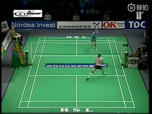 经典回顾：2004年丹麦公开赛决赛 谢杏芳VS姚洁