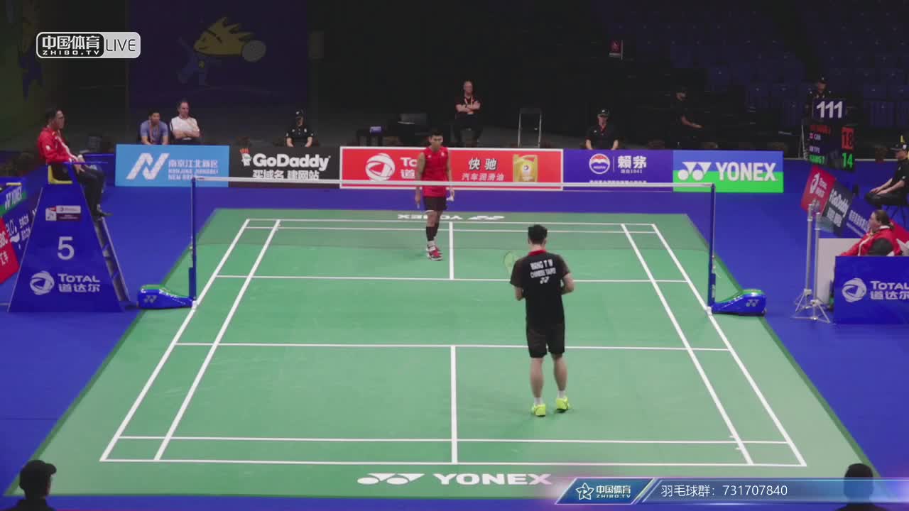 何舒 vs 王子维 2018南京世锦赛
