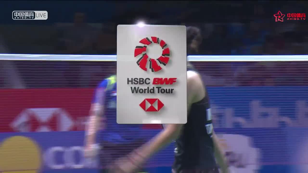 因达农 vs  玛莉丝卡  2018印尼公开赛 女单1/8决赛