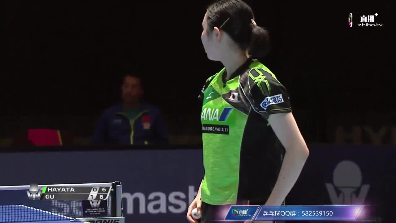 顾玉婷 CHN vs 早田希娜 JPN