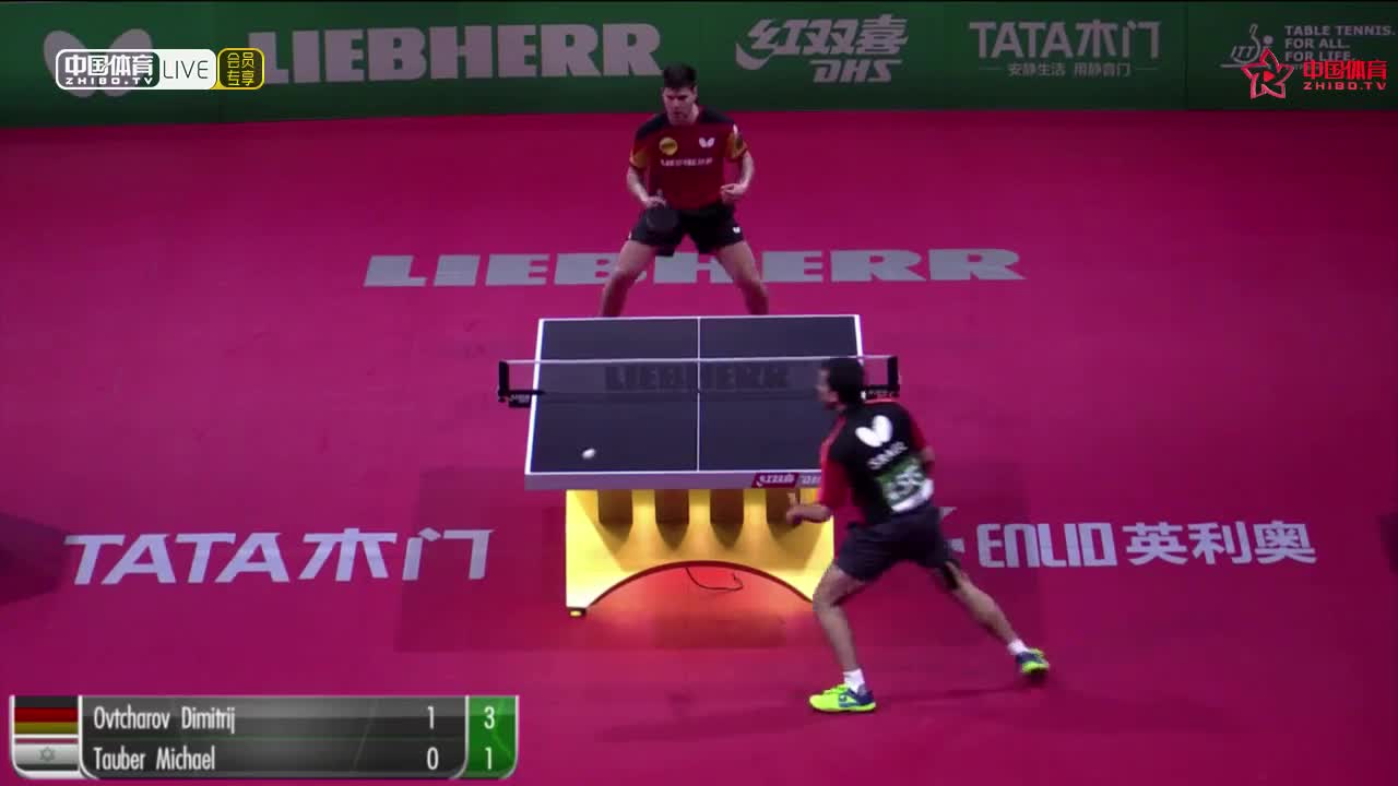 奥恰洛夫 GER vs 陶伯-迈克尔 ISR 2019世乒赛男单正赛第一轮