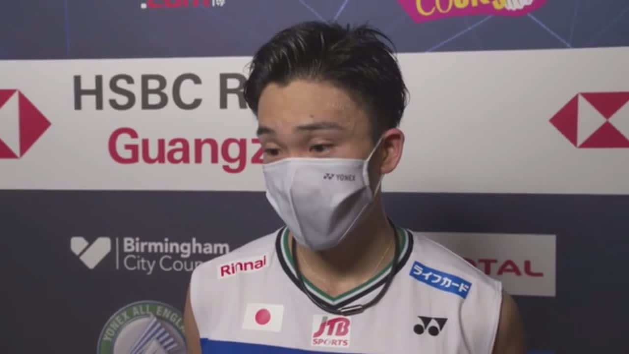独家对话桃田贤斗：很久没比赛有点紧张 赢了就好