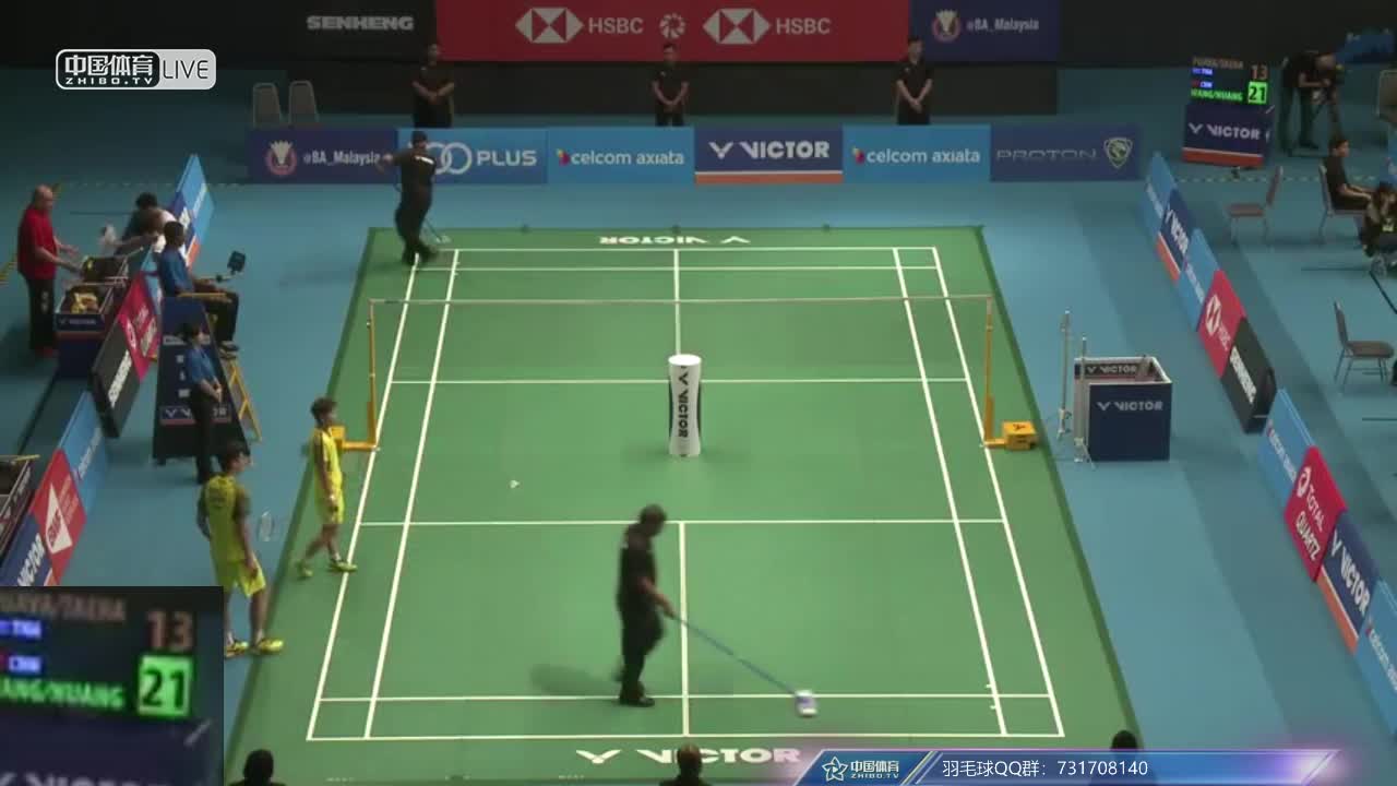 王懿律/黄东萍 VS 德差波/沙西丽 马来西亚公开赛 混双 1/4决赛