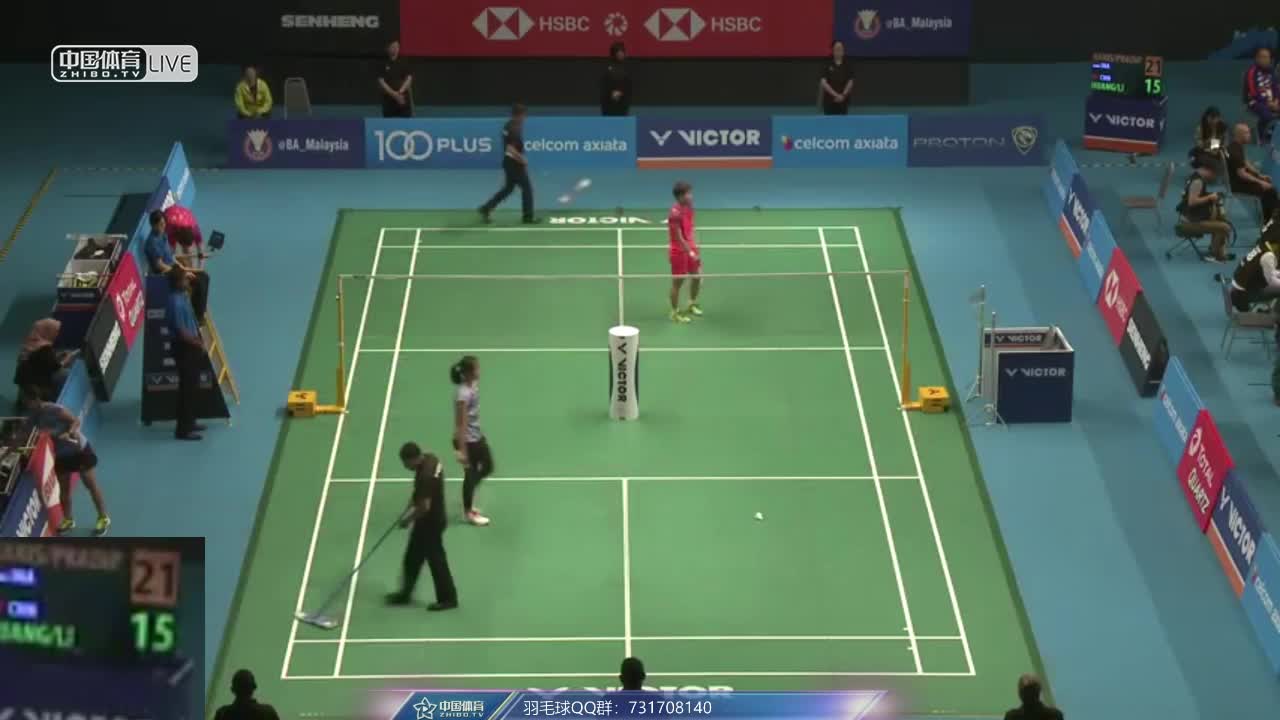 黄东萍/李汶妹 CHN vs 德拉-德斯迪亚拉-哈里斯/里基-艾美莉雅 INA 2018马来西亚公开