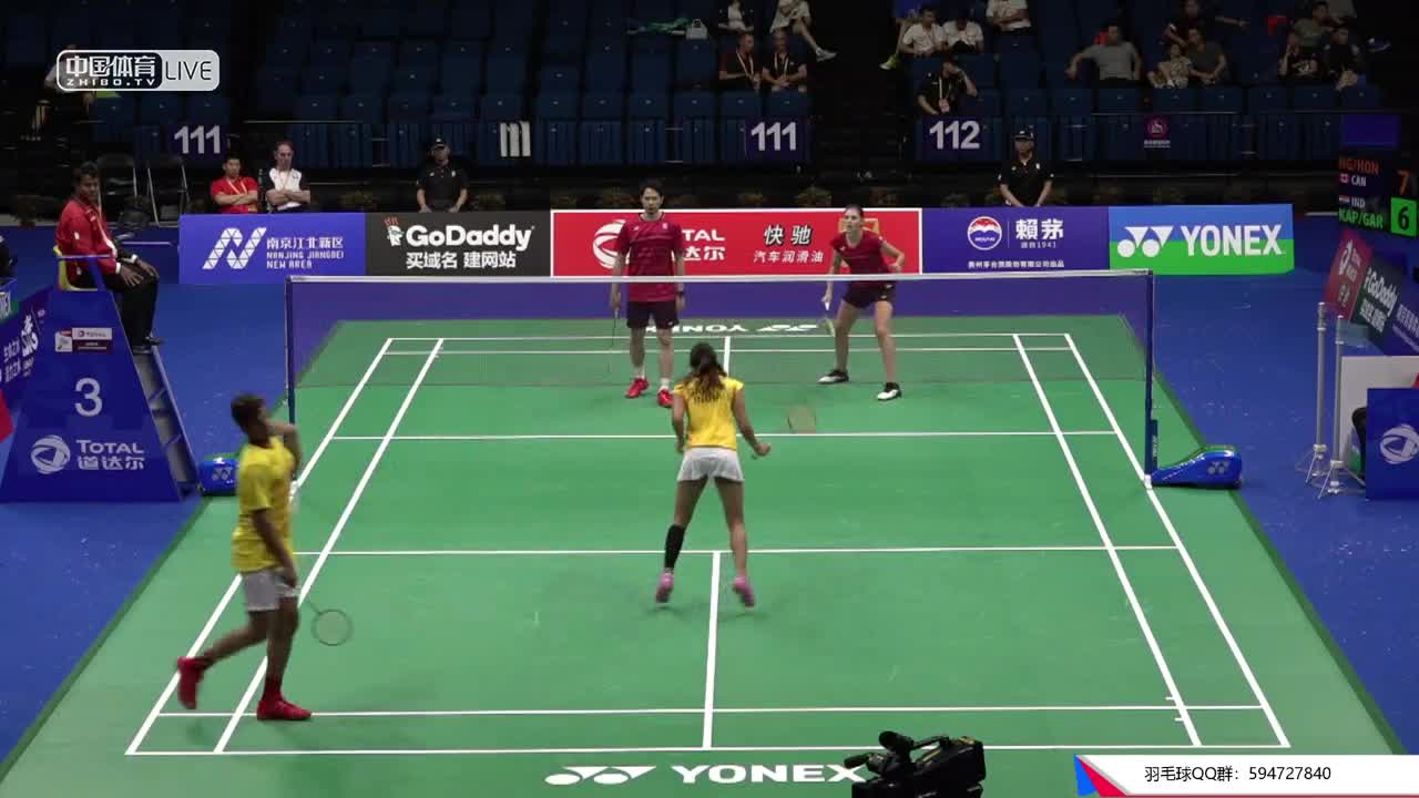 吴骏义/瑞秋 vs 卡普尔/库胡尔 2018南京世锦赛 混双第一轮