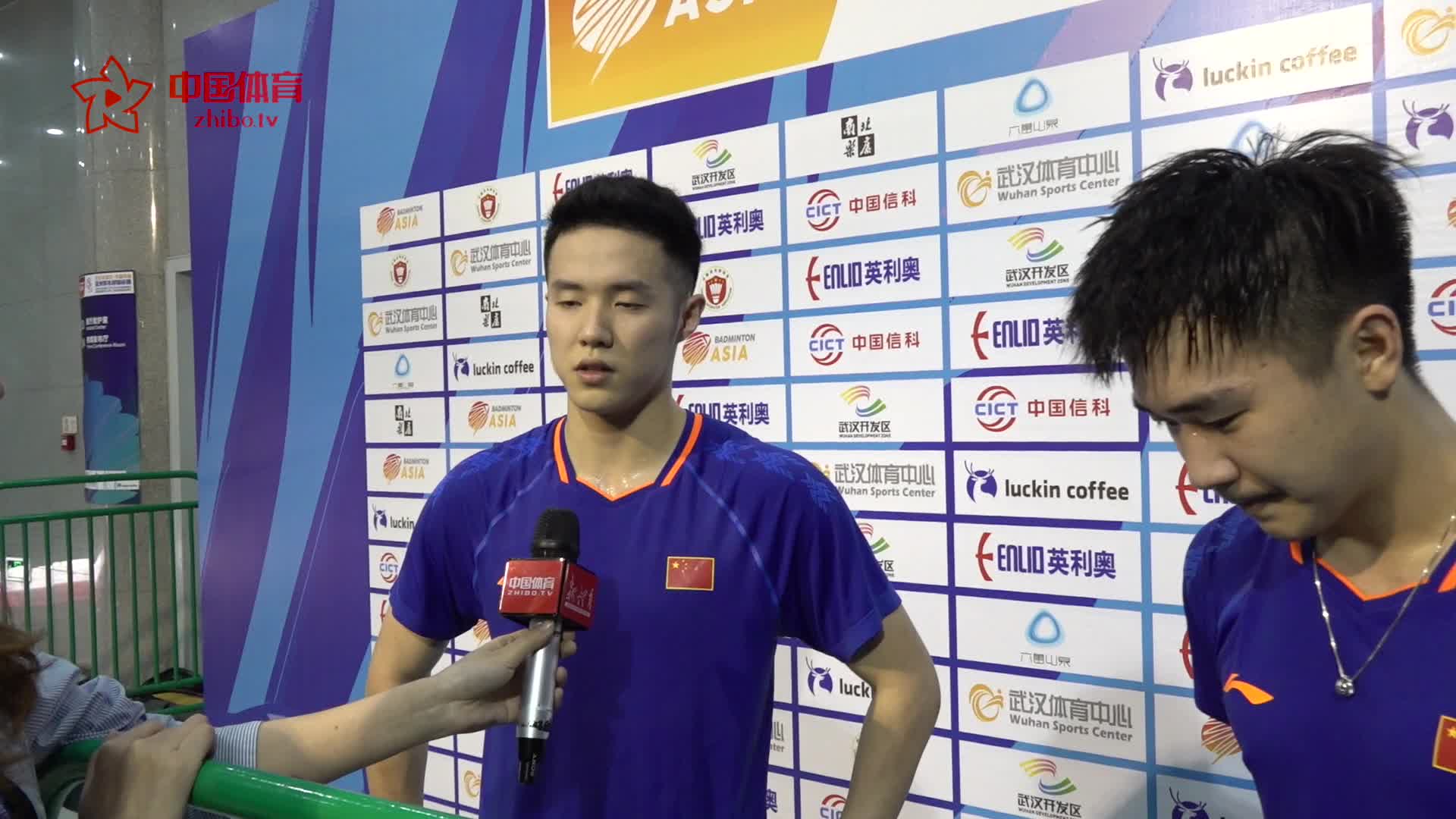 赛后 | 何济霆/谭强：今天打的比较兴奋 相持球占上风