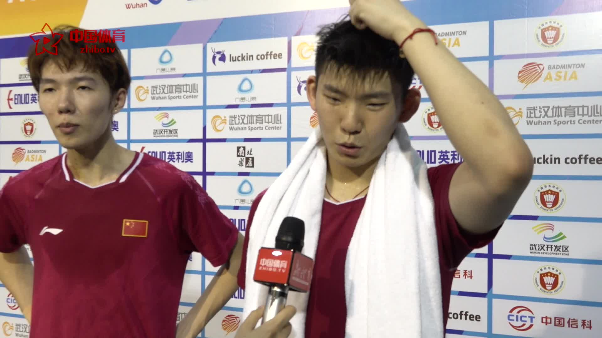 赛后 | 李俊慧/刘雨辰：场上尽快调整状态 对手发球快 