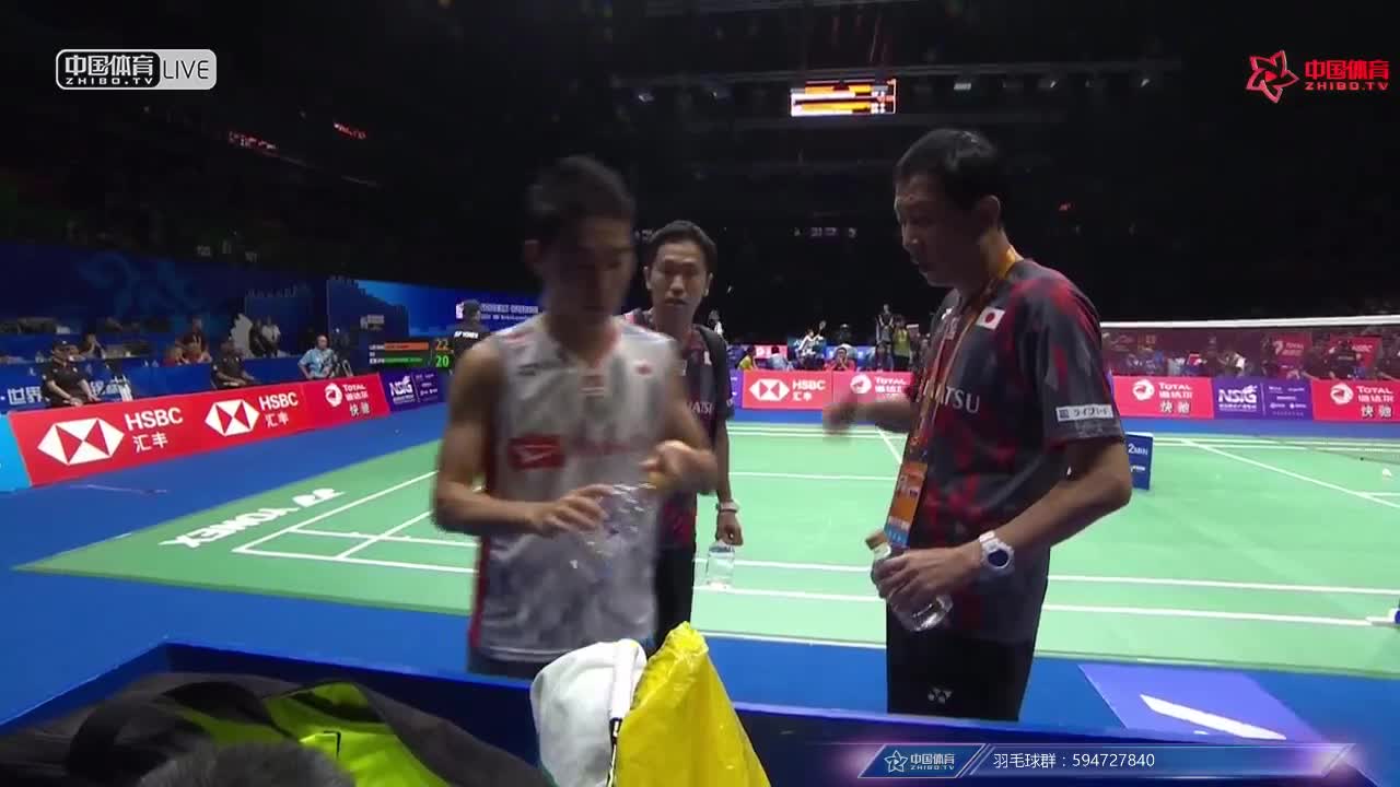 刘国伦 vs 常山干太 2018南京世锦赛 男单1/4决赛