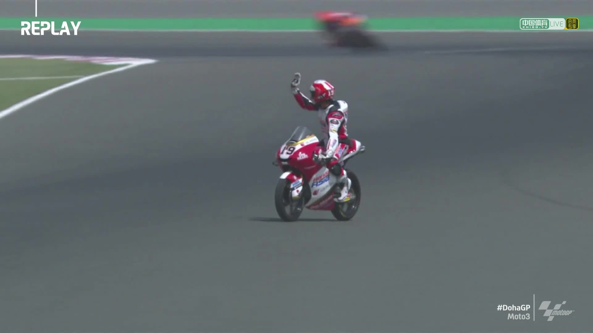 多哈大奖赛 Moto3第三次练习赛(英文)