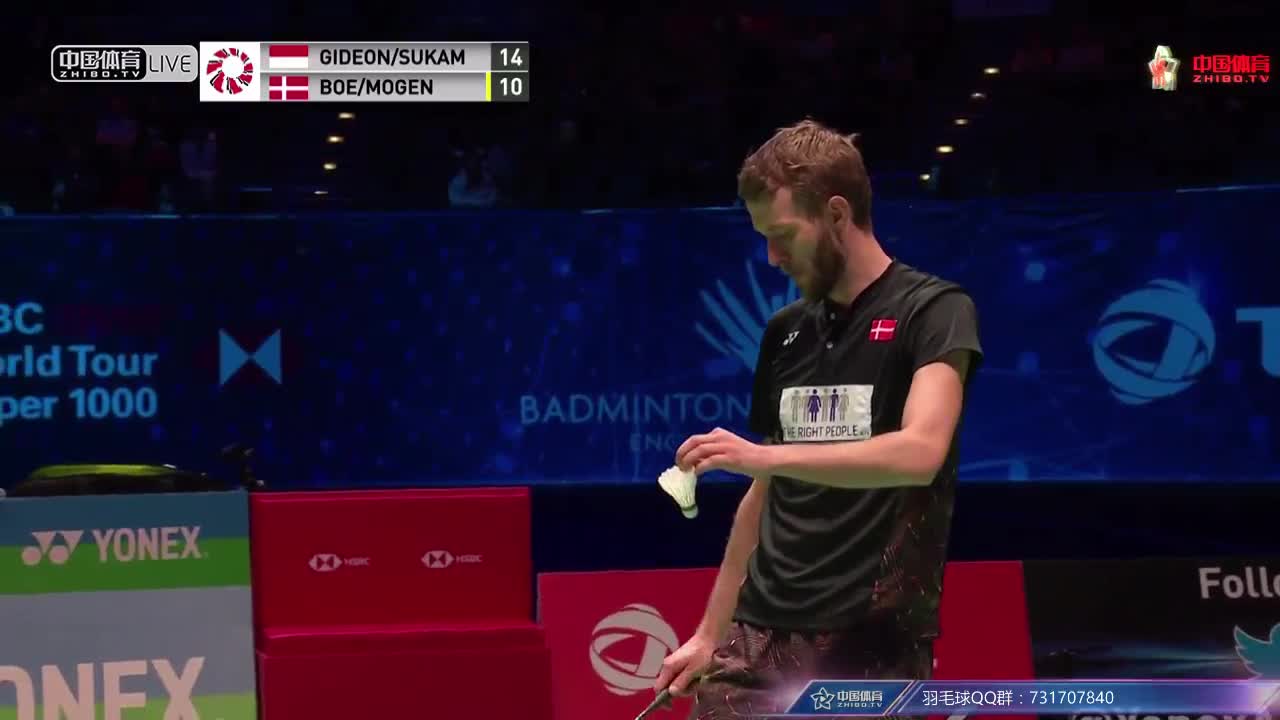 费尔纳迪/苏卡穆约 vs 鲍伊/摩根森 2018全英公开赛 男双决赛