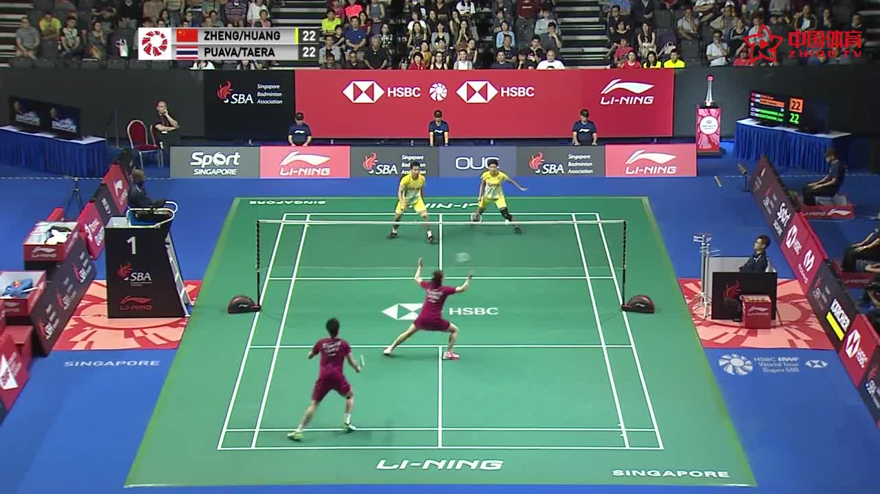 2019新加坡赛|郑思维/黄雅琼0-2德差波/沙西丽精彩集锦