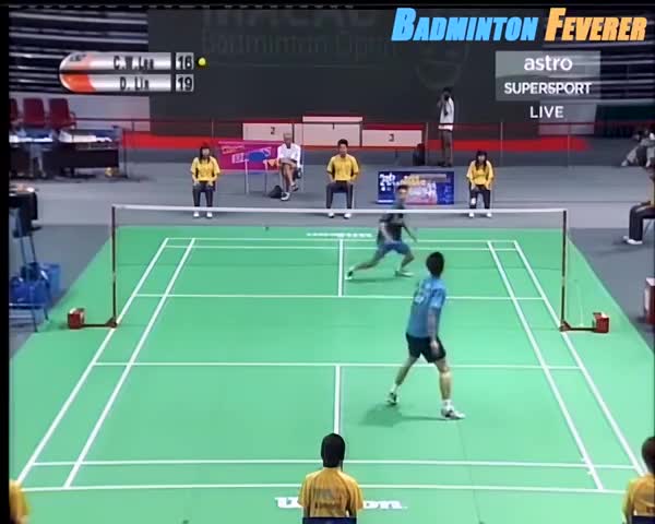 经典回顾：2006年澳门公开赛 林丹vs李宗伟 高清画质一次看过瘾