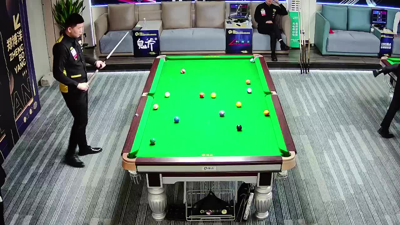 2022璟点中式台球大师赛太原站 第四阶段　李翔宇 VS 刘海涛