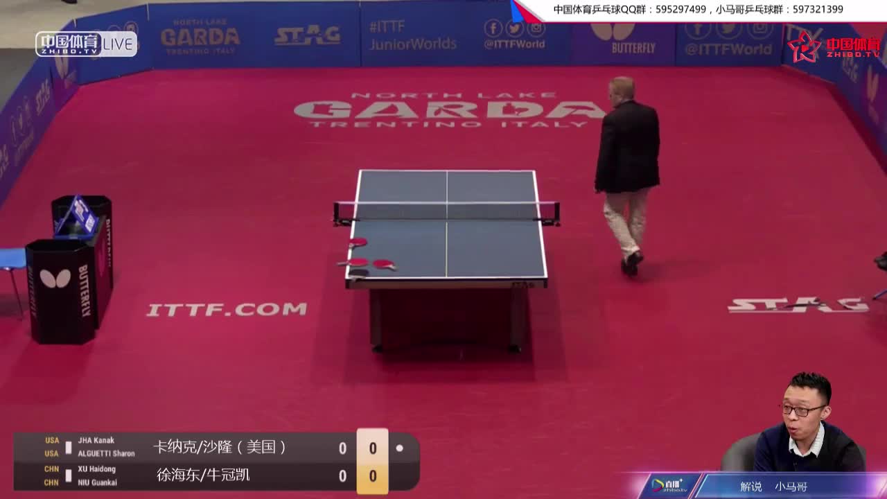 牛冠凯 / 徐海东 CHN vs 沙隆 / 卡纳克 USA