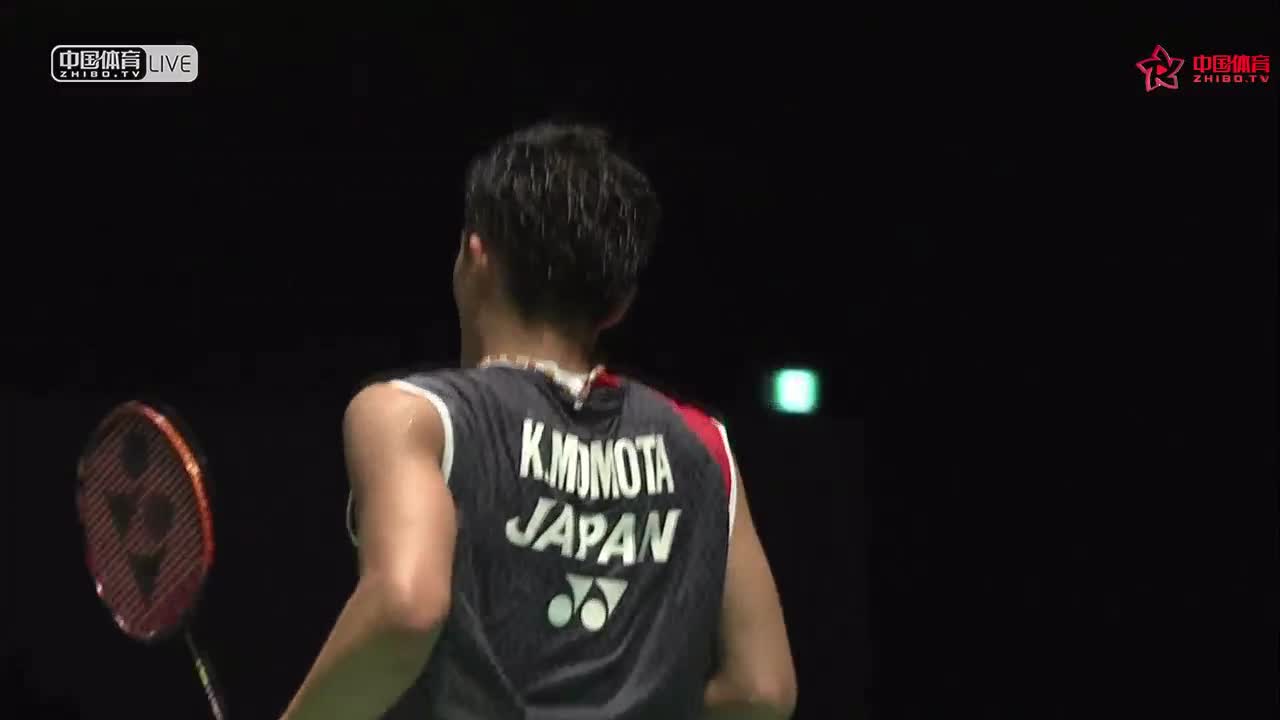【独家】桃田贤斗 vs 拉斯穆斯·杰姆克 世界羽联日本公开赛男单1/8决赛