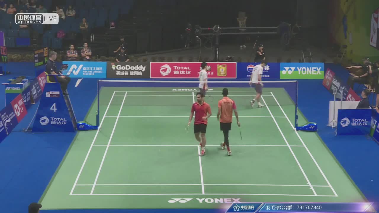 金子祐树/井上拓斗 vs 埃特里/雷迪 南京世锦赛 男双