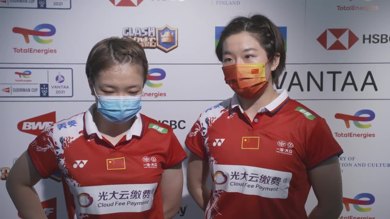 苏迪曼杯赛后｜贾一凡/陈清晨：走下奥运领奖台就是重新开始