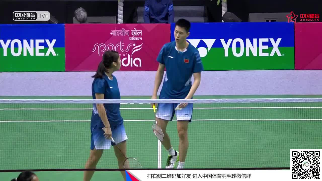 欧烜屹/冯雪頴 VS 里诺/皮塔 2018赛义德莫迪锦标赛 混双决赛