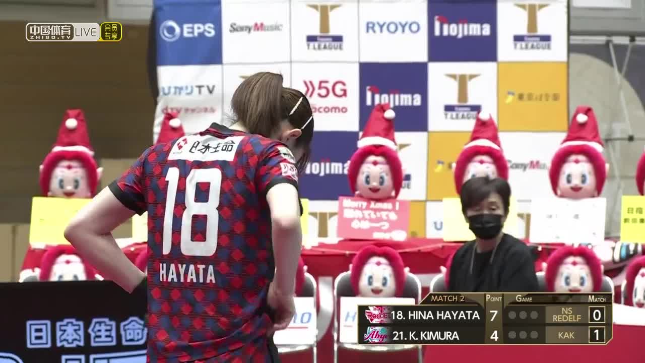 2020日本T联赛 ：女队  日本生命  vs  KA神奈川