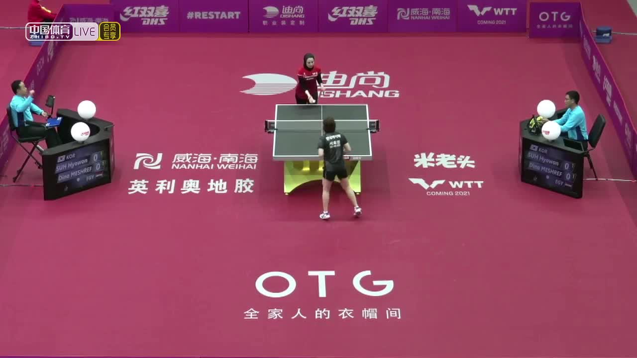 徐孝元 vs 梅谢里夫 2020女子世界杯小组赛