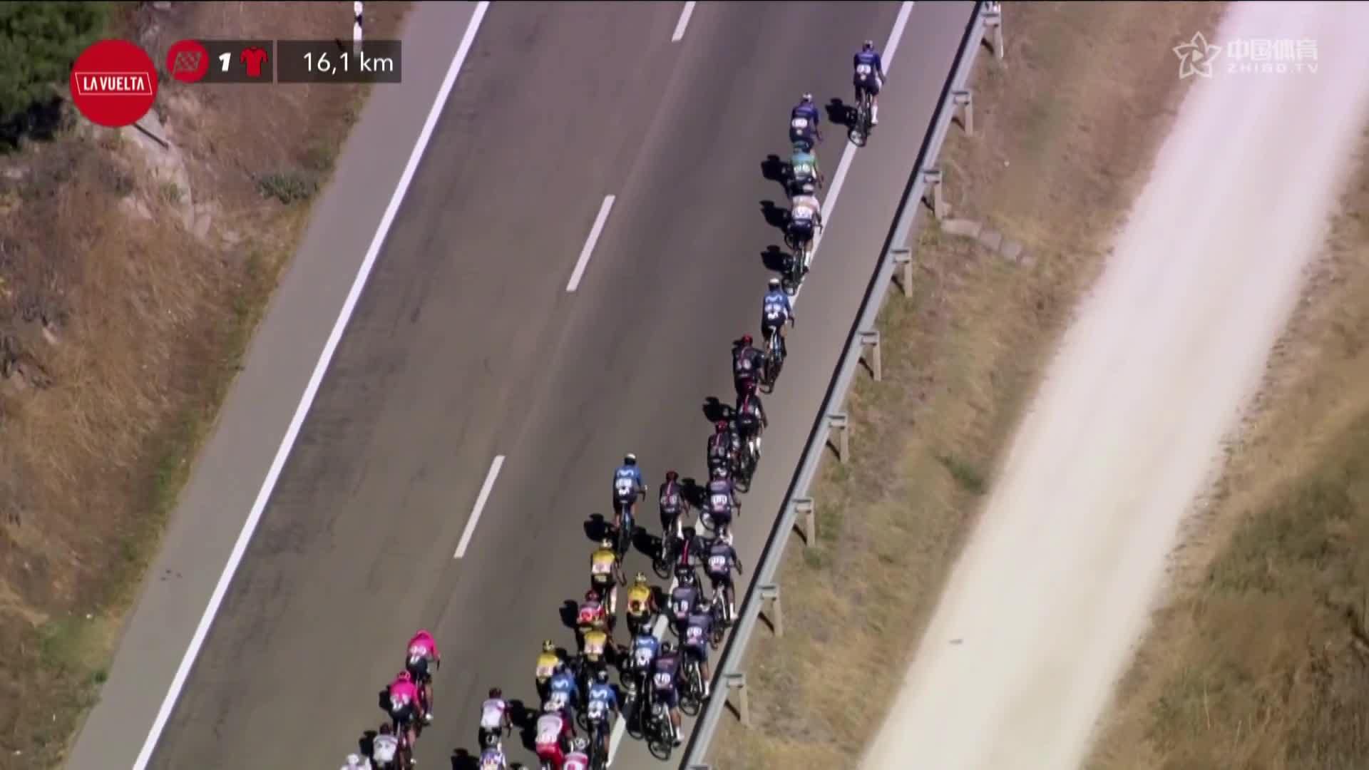 2021环西S2 | 途中冲刺点争夺结束 雅各布森收获三分