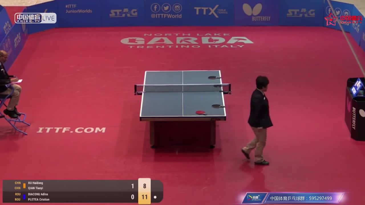 徐海东 / 钱天一 CHN vs PLETEA Cristian ROU / DIACONU Adi