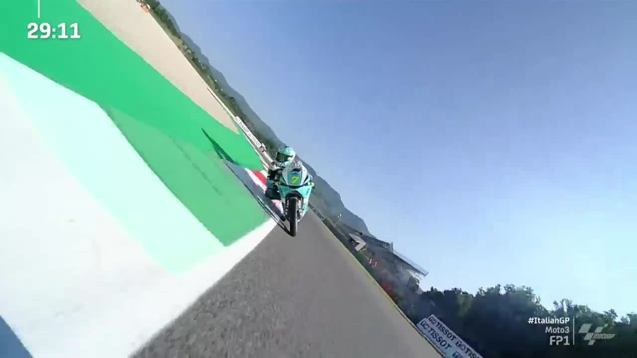 意大利大奖赛 Moto3第一次练习赛