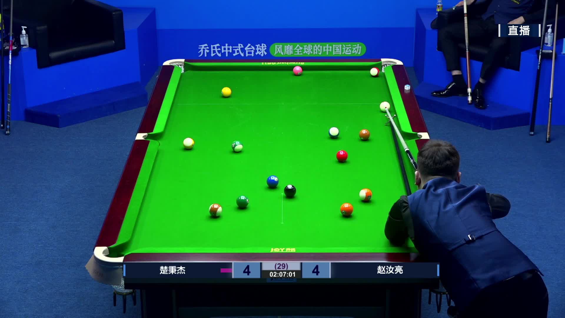 9局比赛9杆清台太疯狂 楚秉杰张汝亮巅峰对战 | 乔氏大师赛海口站