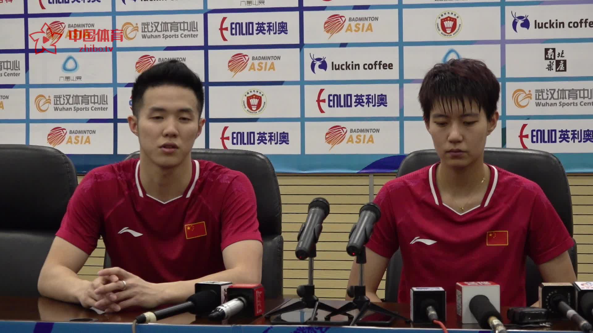 赛后 | 杜玥/何济霆:打进决赛是对自己实力的认可 目标是参加奥运会