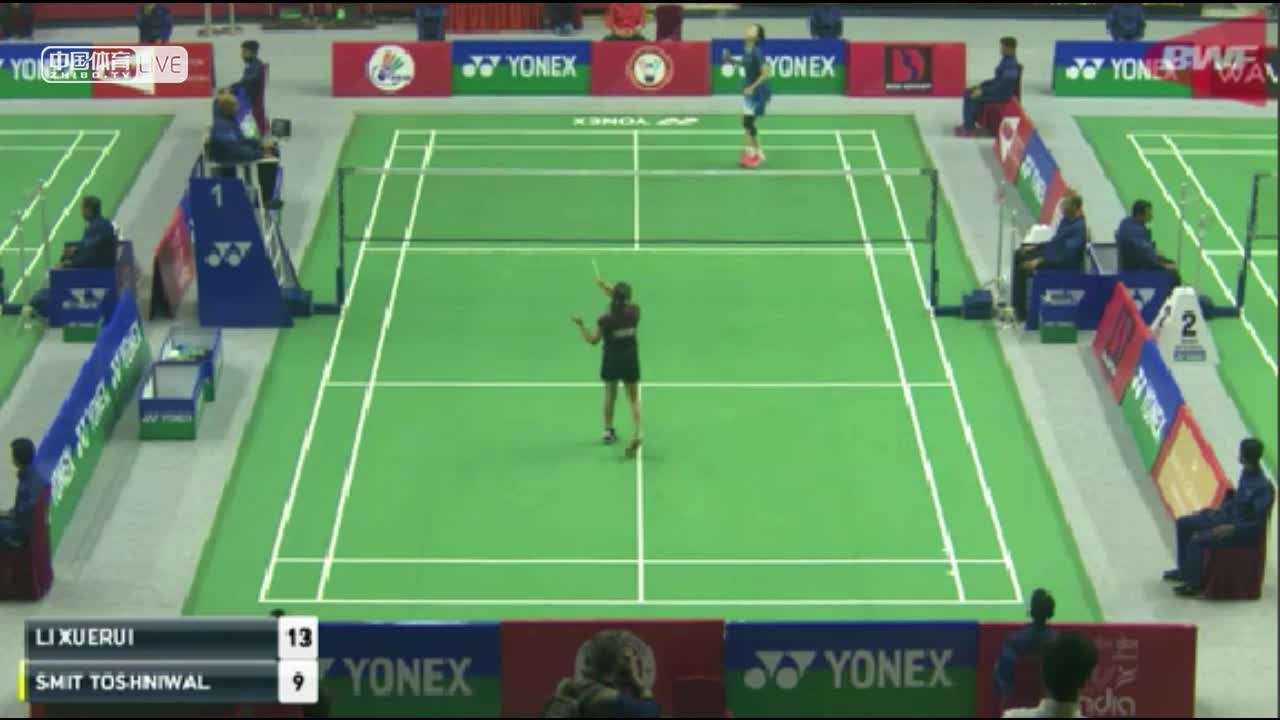 赛义德莫迪锦标赛 李雪芮  VS   托什尼瓦尔