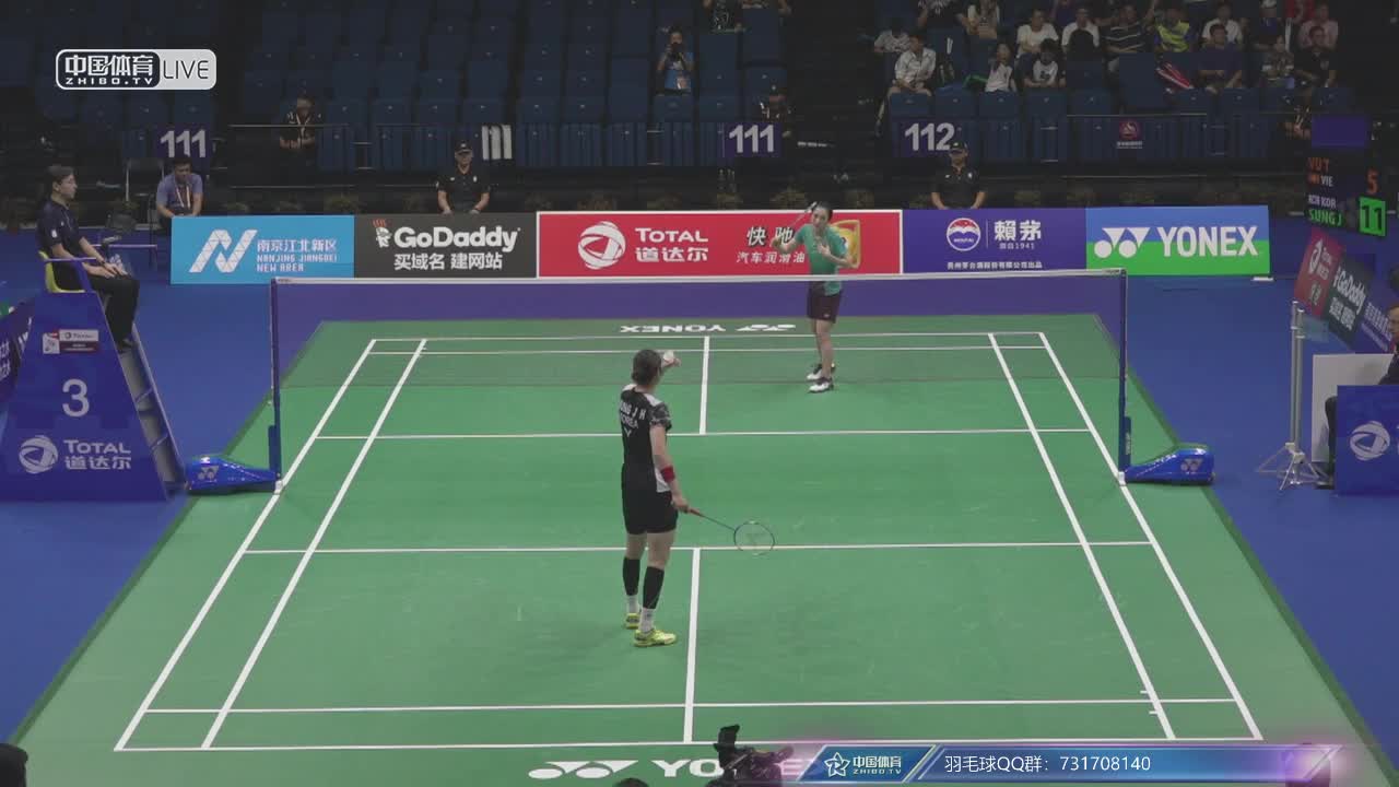 武氏庄 vs 成池铉 2018南京世锦赛 女单