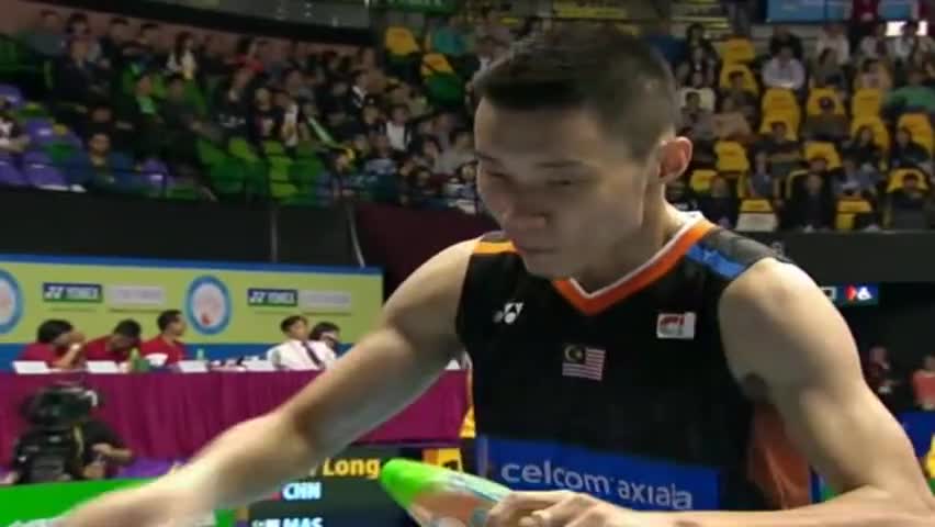 经典回顾：李宗伟2-0击败谌龙获得2017香港公开赛男单冠军