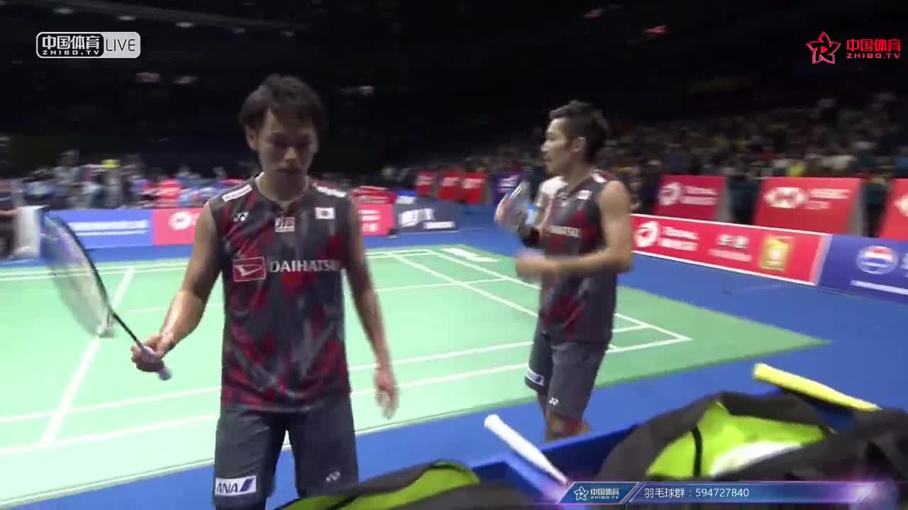 嘉村健士/田园启悟 VS 阿尔弗兰/雅迪安托 2018南京世锦赛 男双1/8决赛
