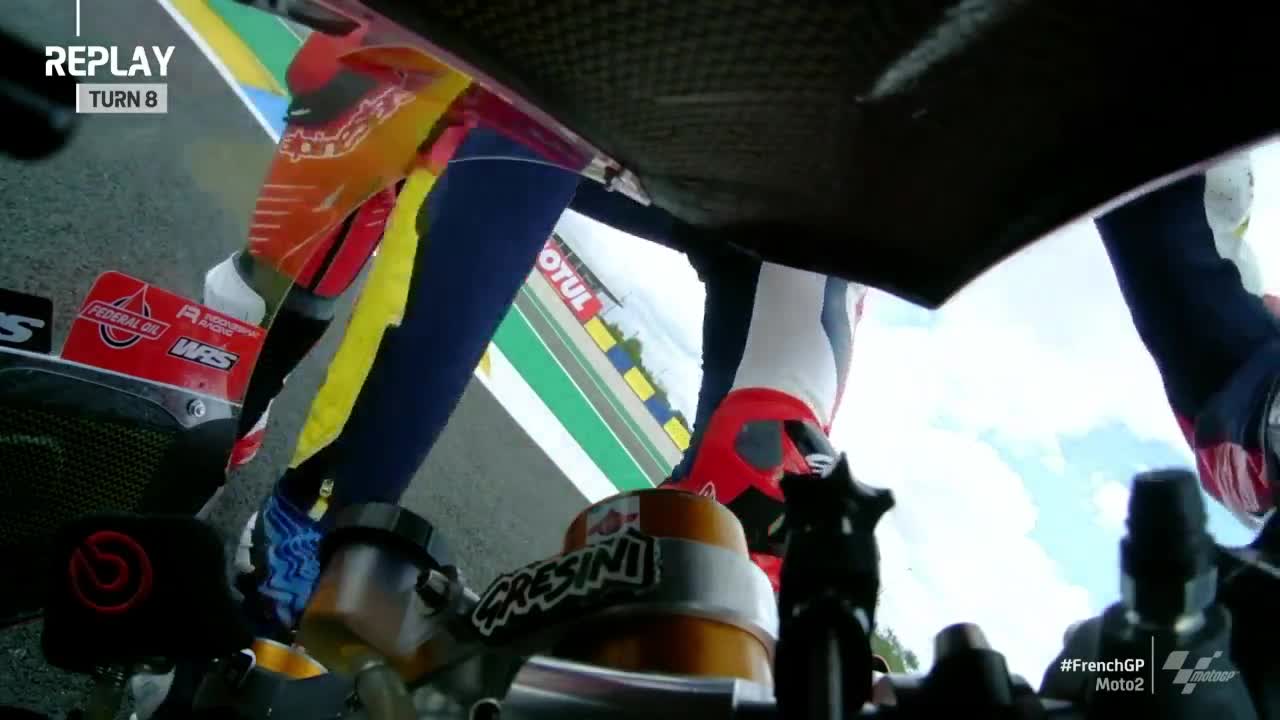 法国大奖赛 Moto2第二次练习赛（英文）