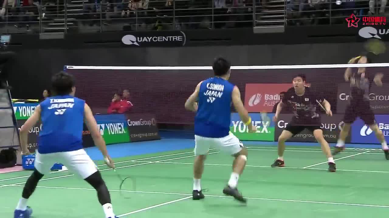 2019澳羽赛|崔率圭/徐承宰25-23日本“鸡血”组合
