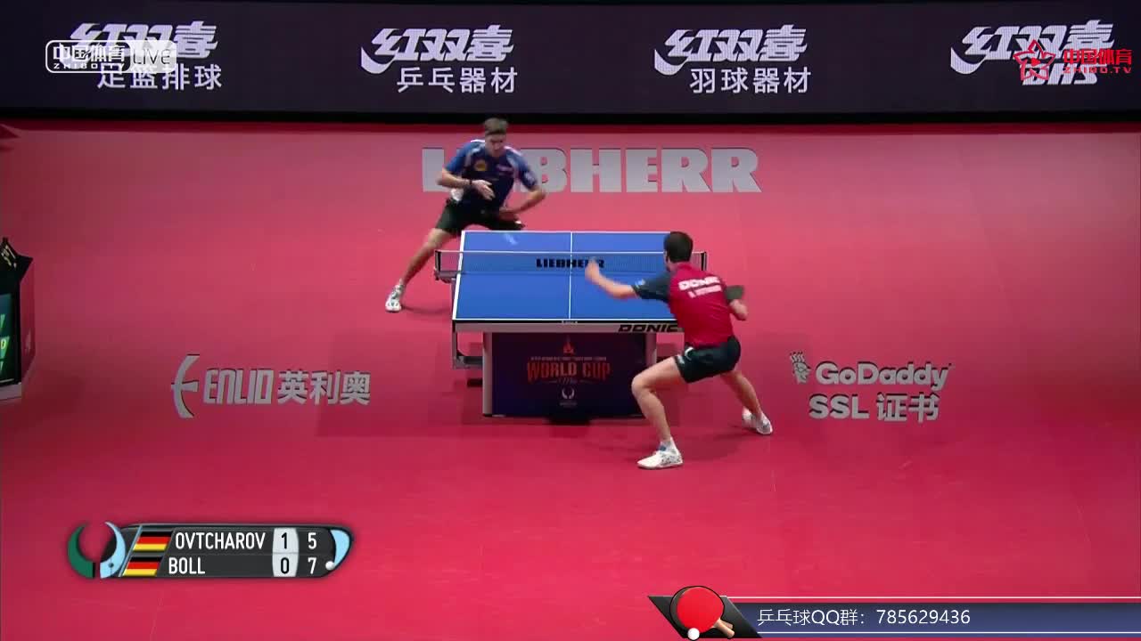 奥恰洛夫 GER vs 波尔 GER 2018男子世界杯半决赛