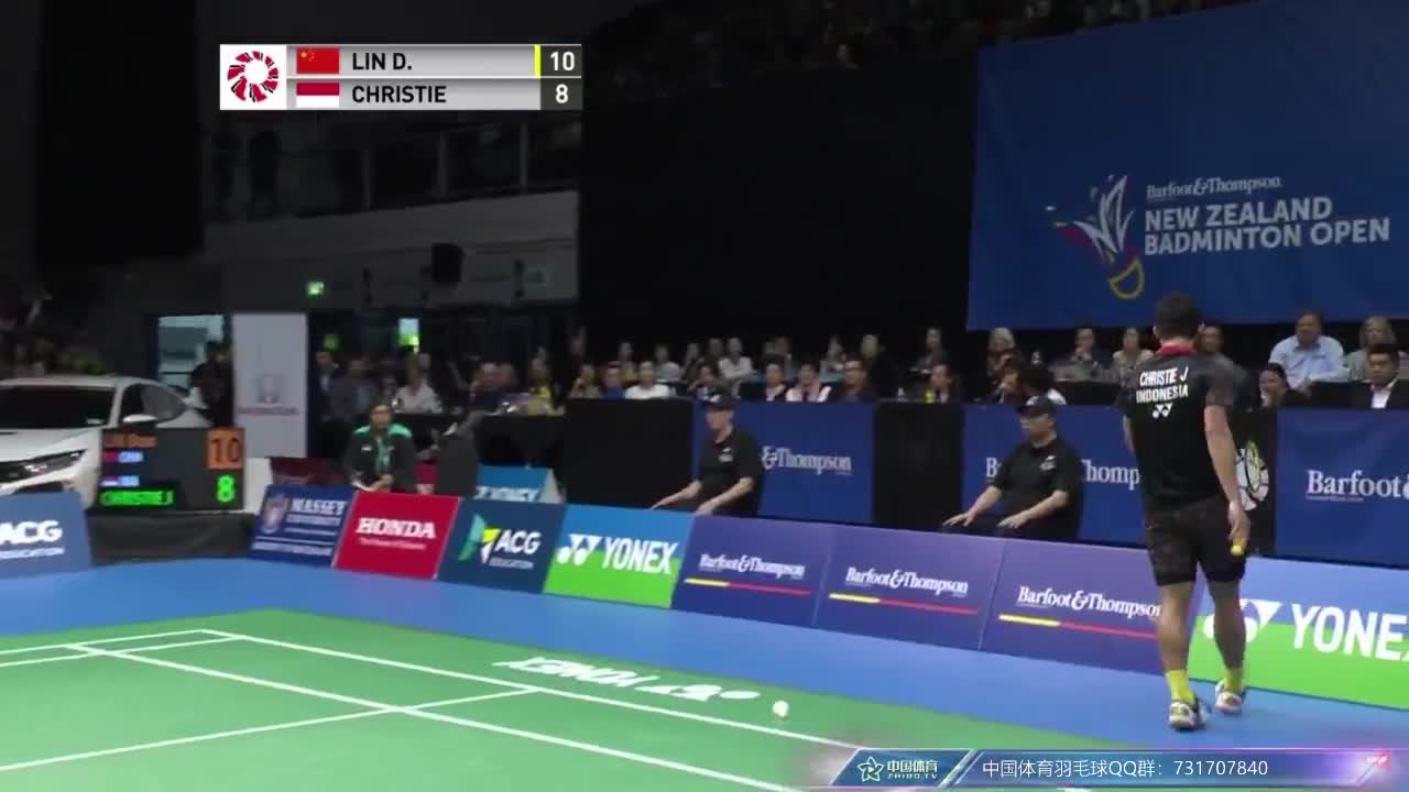 林丹 vs 乔纳坦  2018新西兰公开赛男单决赛