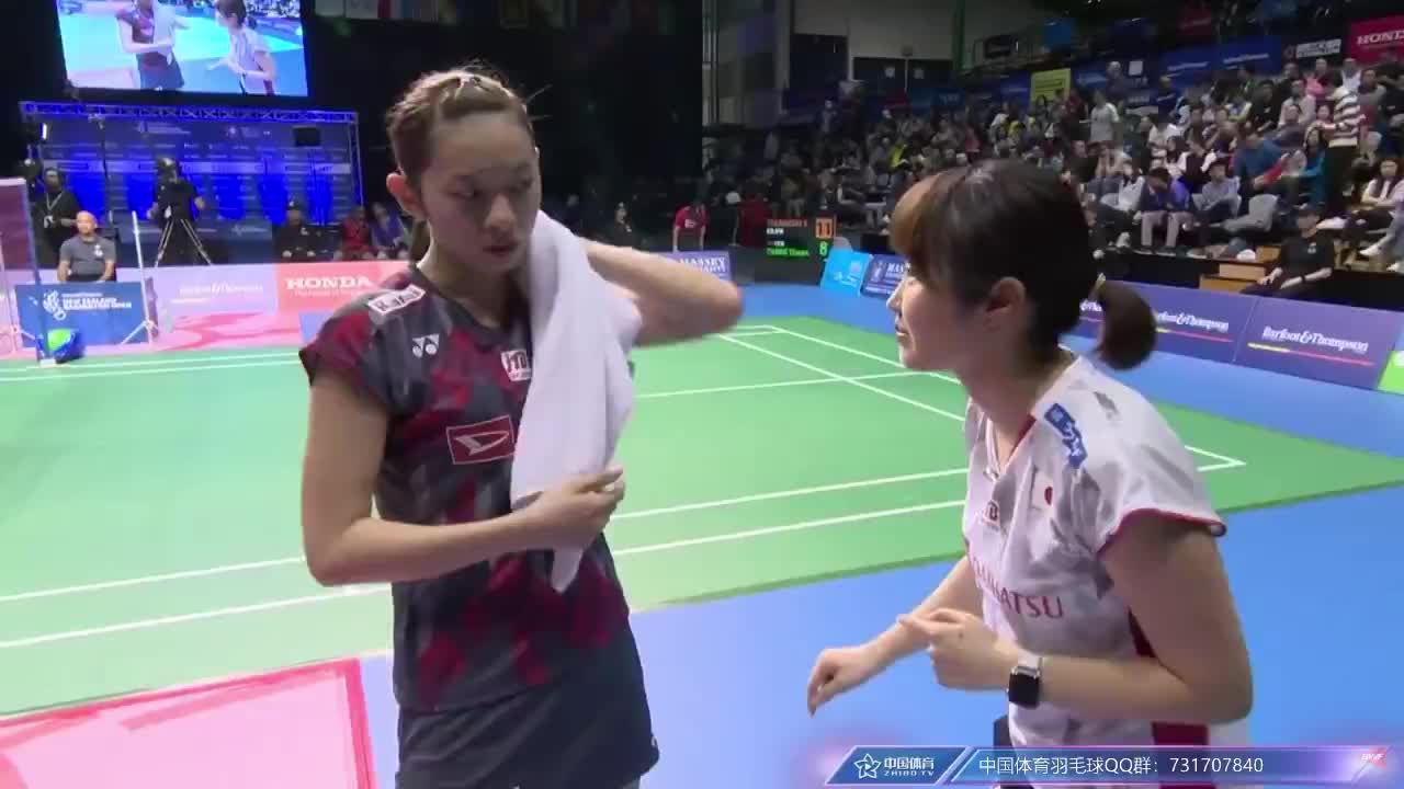 张艺曼 vs 高桥沙也加  2018新西兰公开赛女单决赛
