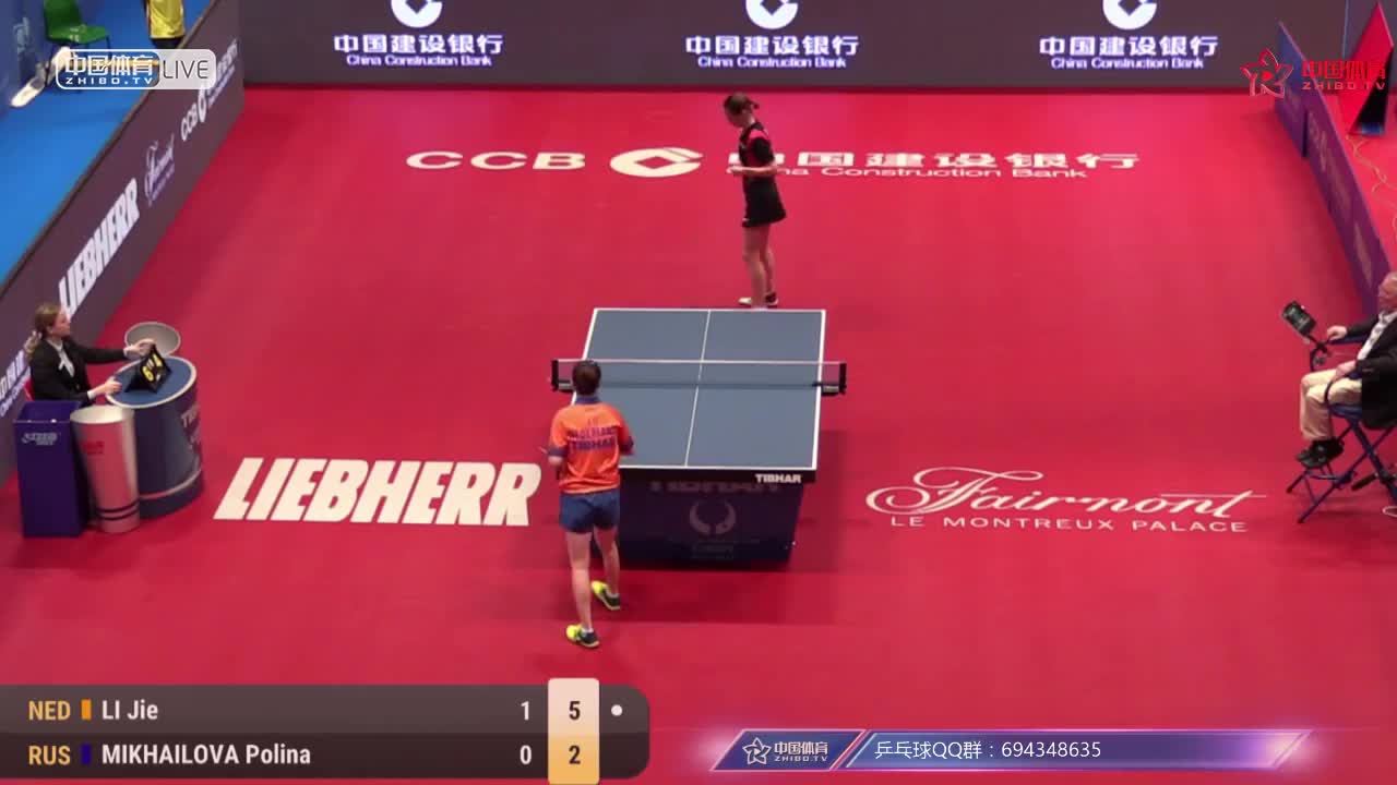 李洁 NED vs 米哈伊洛娃 RUS