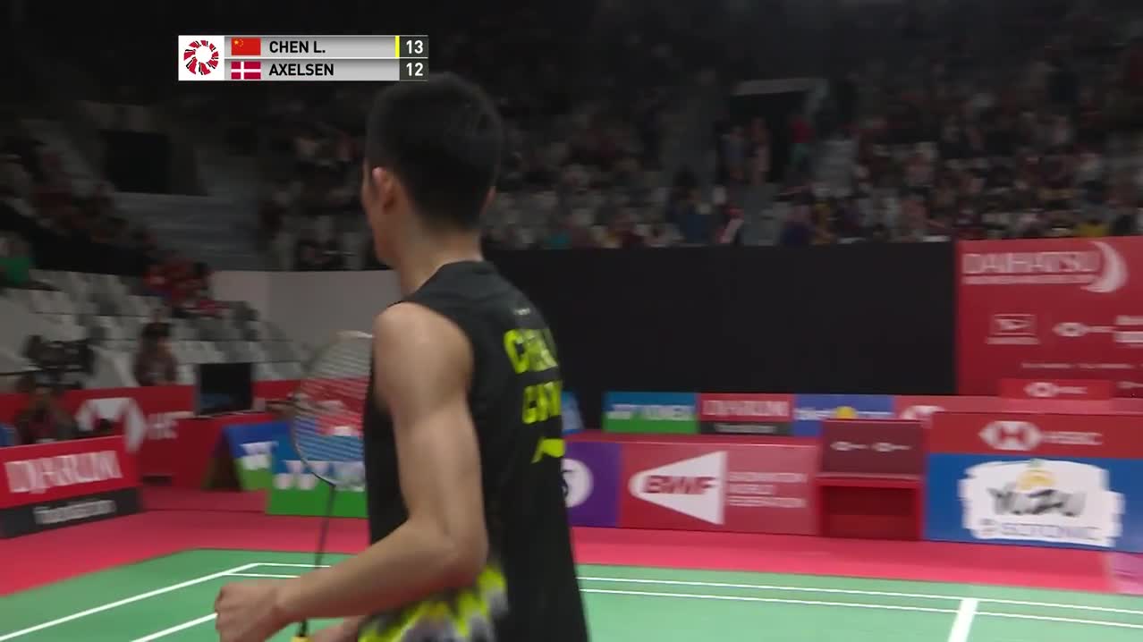 2019印尼大师赛 谌龙vs安赛龙 精彩集锦