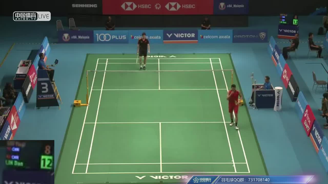 林丹 CHN vs 石宇奇 CHN 2018马来西亚公开赛 男单1/8决赛
