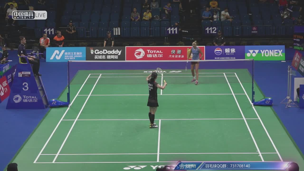 金达汶 VS 索拉亚 2018南京世锦赛  女单第二轮