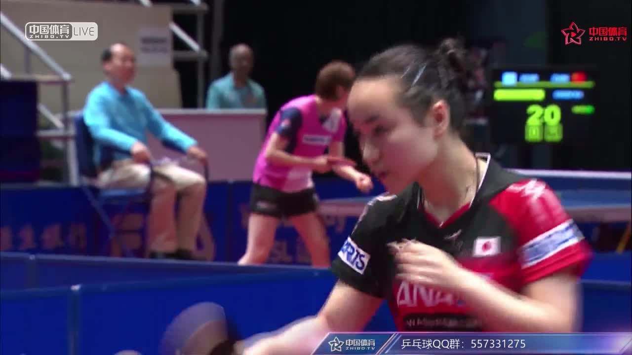 李皓晴 HKG vs 伊藤美诚 JPN 香港公开赛女单第二轮