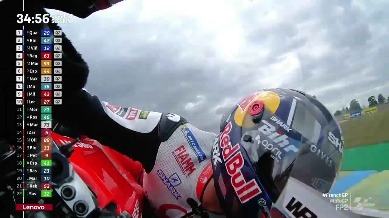 法国大奖赛 MotoGP第二次练习赛