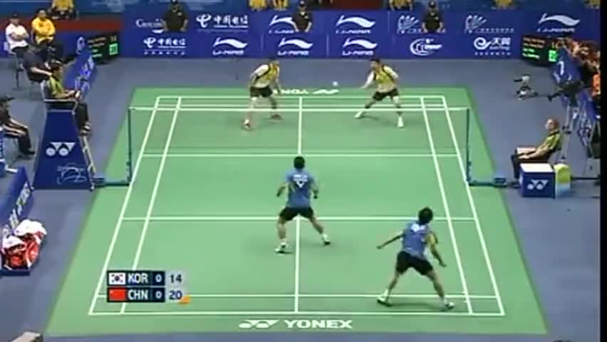 经典回顾：2009年苏迪曼杯男双决赛 蔡赟/傅海峰VS郑在成/李龙大