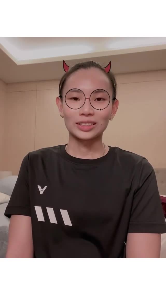 戴资颖讲述近况 小戴要注意防护啊