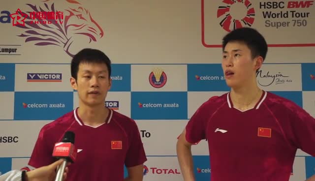 赛后|欧烜屹/任翔宇：首局顶着风打，速度打不起来