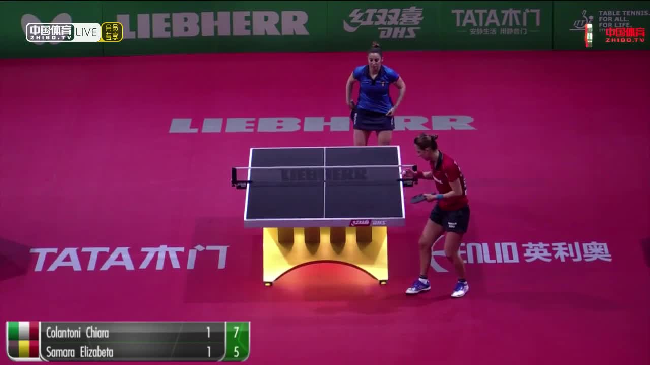 科兰多尼 ITA vs 萨马拉 ROU 2019世乒赛 女单正赛第一轮